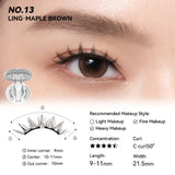 Wosado Soft Magnetic Eyelashes Maple Brown