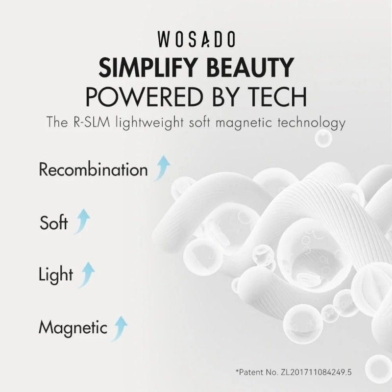 Wosado Magnetic Eyelashes Kit Silky Black