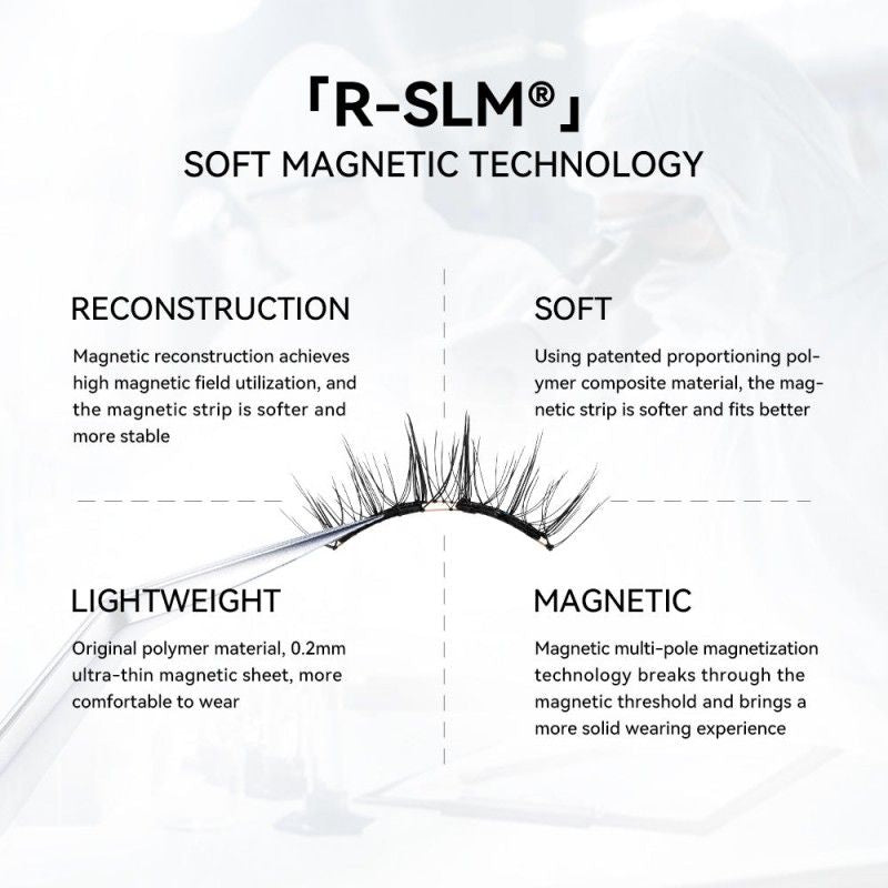 Wosado Soft Magnetic Eyelashes Bunny Cuddles