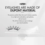 Wosado Magnetic Eyelashes Kit Iris Black