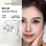 Wosado Soft Magnetic Eyelashes Velvet Black
