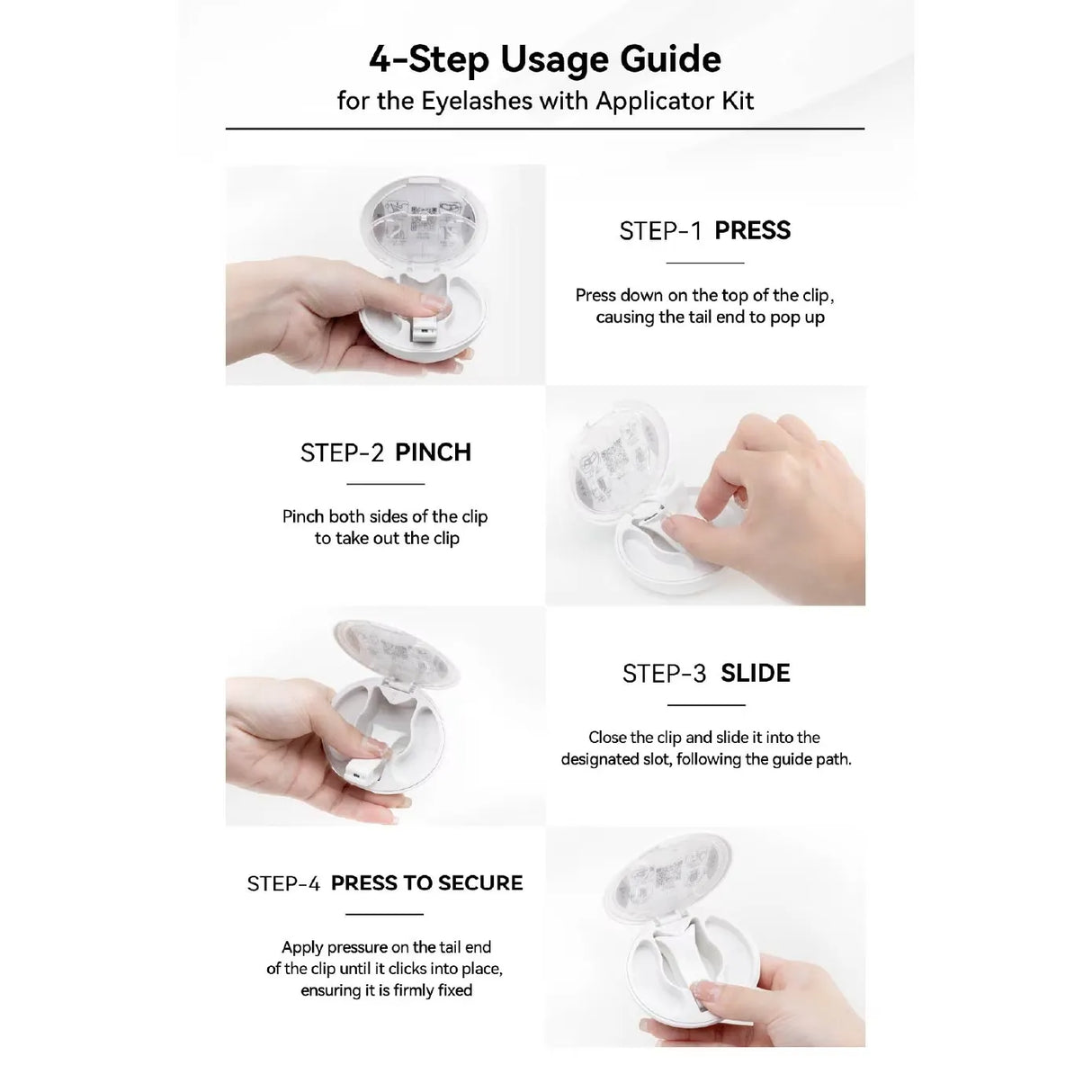 Wosado Soft Magnetic Eyelashes Chiffon Black