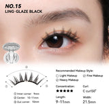 Wosado Soft Magnetic Eyelashes Glazed Black