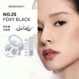 Wosado Soft Magnetic Eyelashes Foxy Black
