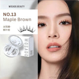 Wosado Soft Magnetic Eyelashes Maple Brown