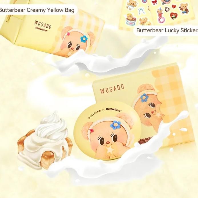 Wosado Soft Magnetic Eyelashes Pear Blossom Butter Bear