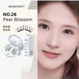 Wosado Soft Magnetic False Eyelashes Pear Blossom Black