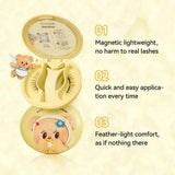 Wosado Soft Magnetic Eyelashes Pear Blossom Butter Bear