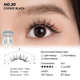 Wosado Soft Magnetic Eyelashes Cookie Black