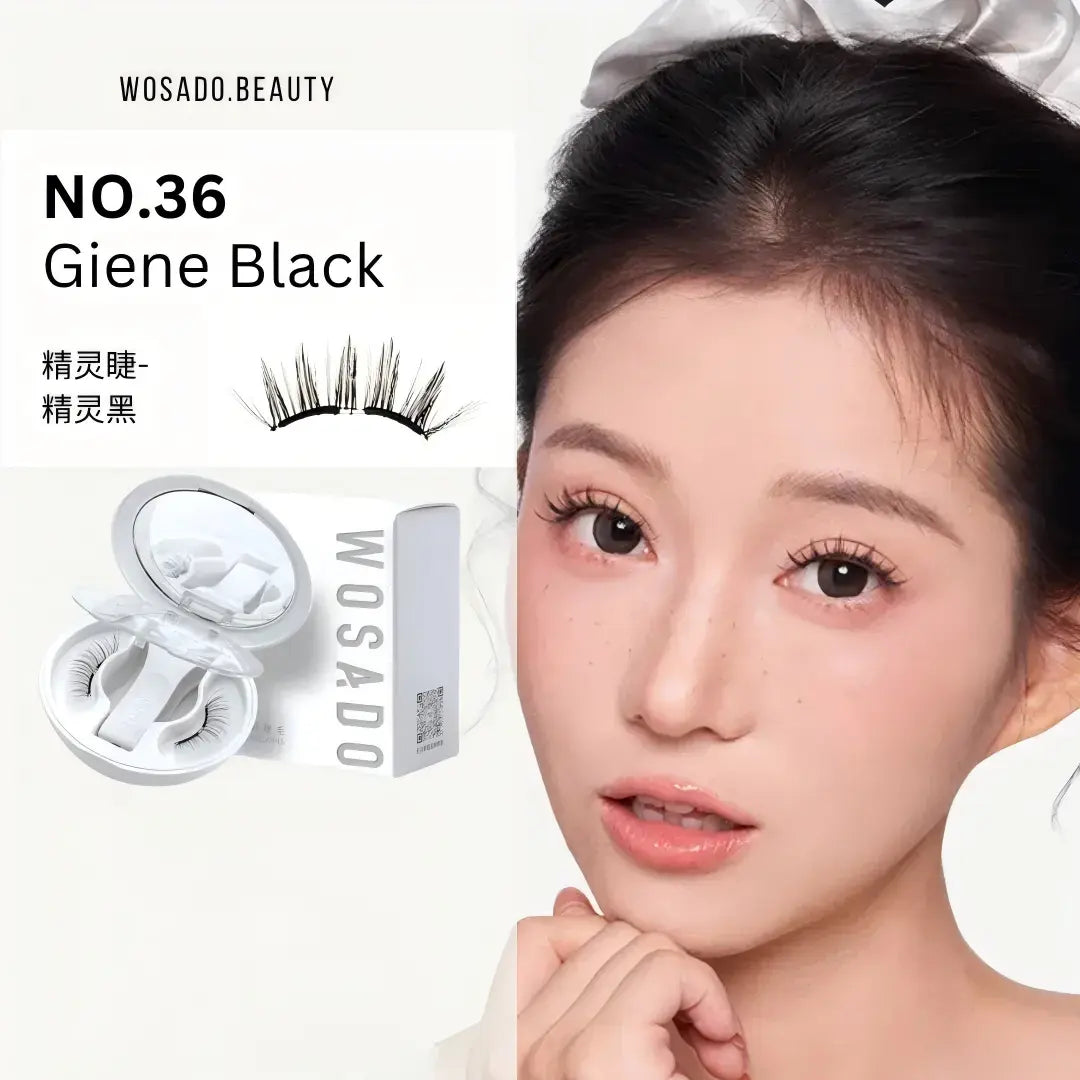 Wosado Soft Magnetic Eyelashes Genie Black