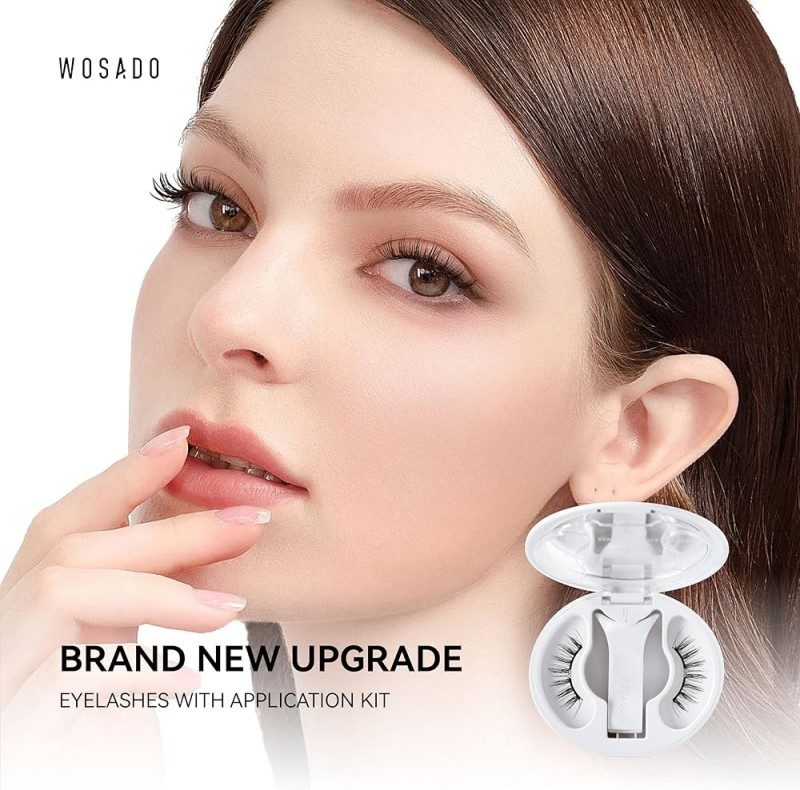 Wosado Soft Magnetic Eyelashes Genie Black