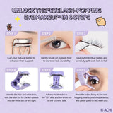 Wosado Bear Bug Soft Magnetic False Eyelashes Silky Black