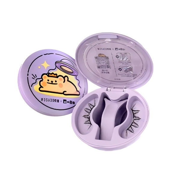 Wosado Soft Magnetic False Eyelashes Bearisbug Frost Black