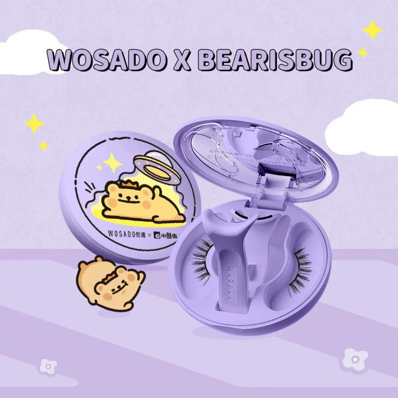 Wosado悦瞳小熊虫联名软磁假睫毛精灵黑– Fancylife