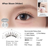 Wosado Soft Magnetic False Eyelashes Pear Blossom Black Widen