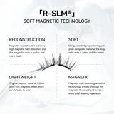 Wosado Disney Magnetic Soft Magnetic False Eyelashes Pudding Black