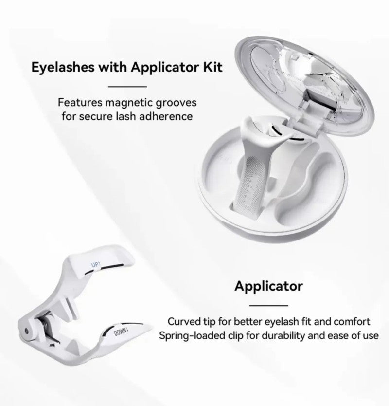 Wosado Soft Magnetic Eyelashes Flora Bell Brown