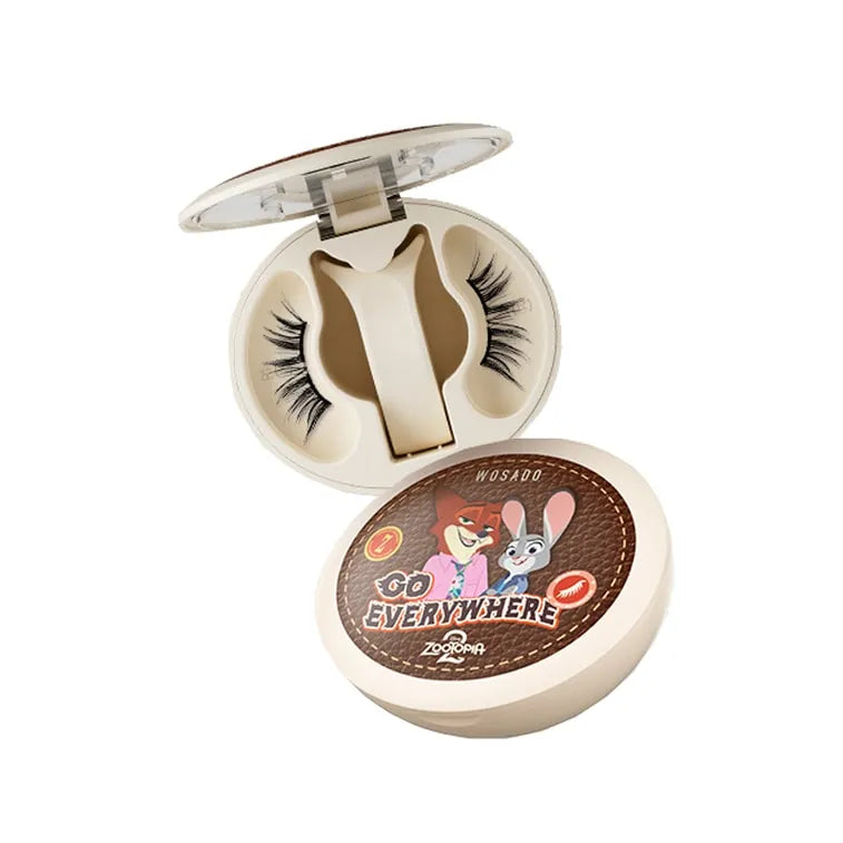 Wosado Disney Zootopia Soft Magnetic False Eyelashes Pear Blossom Black