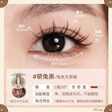 Wosado Disney Zootopia Soft Magnetic False Eyelashes Cute Bunny Black