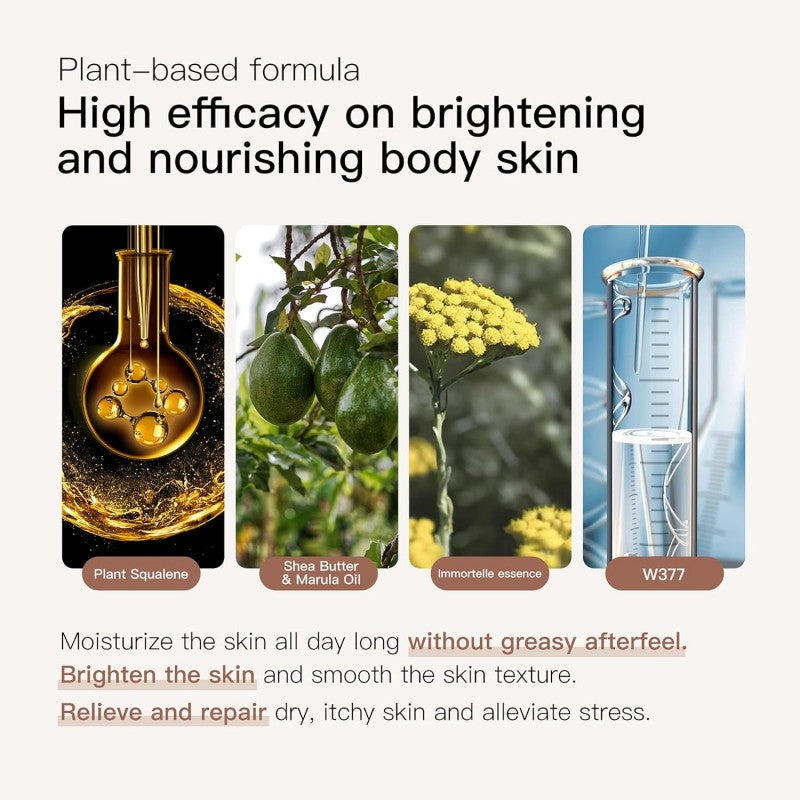 Chillmore且悠角鲨烷香氛身体乳溪畔听风 240ml