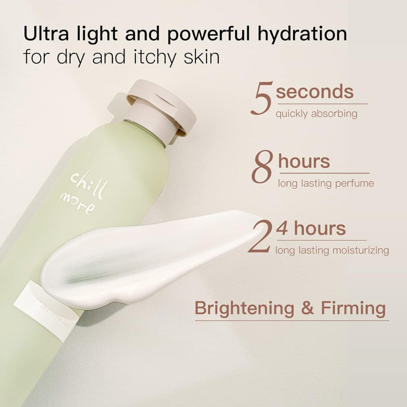 Chillmore且悠角鲨烷香氛身体乳溪畔听风 240ml