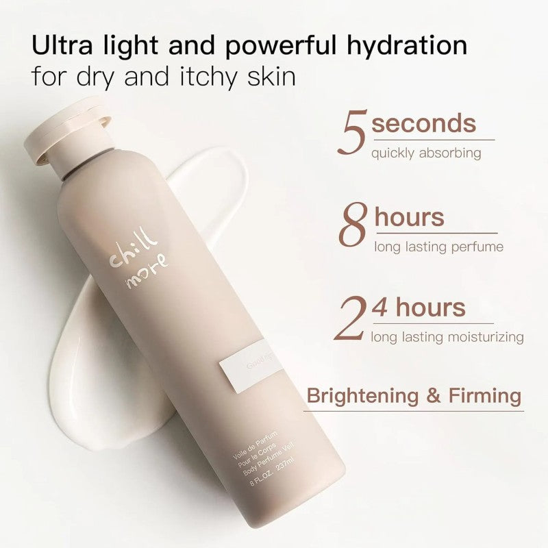 Chillmore且悠角鲨烷香氛身体乳保湿美白庭中橘树 240ml