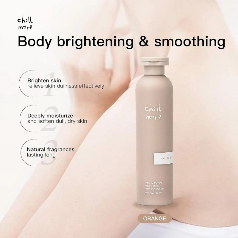 Chillmore且悠角鲨烷香氛身体乳保湿美白庭中橘树 240ml