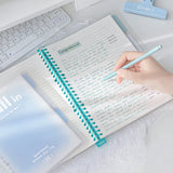 RosyPosy花与诗B5透明活页本笔记本海上月