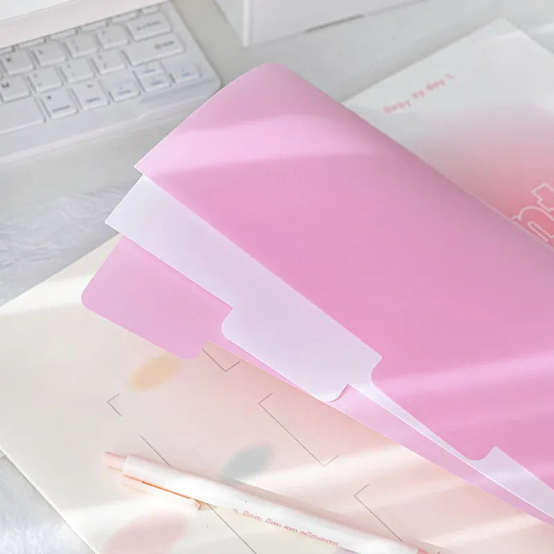 RosyPosy花与诗B5透明活页本笔记本海上月