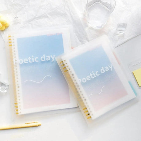 Rosy Posy Poetic Day Loose Leaf Notebook B5 Dawn Glow