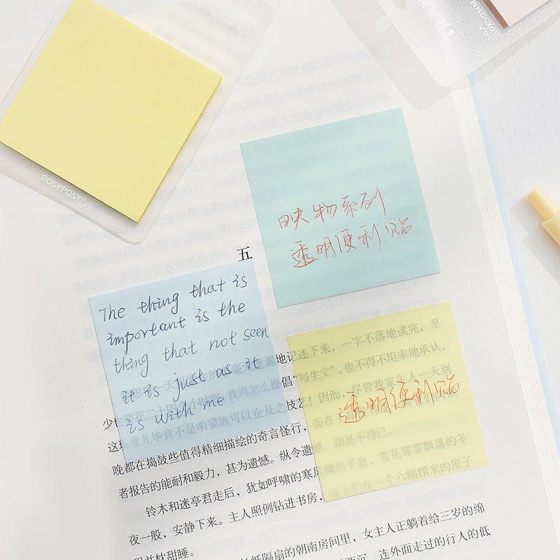 RosyPosy花与诗迷你透明便利贴奶酪