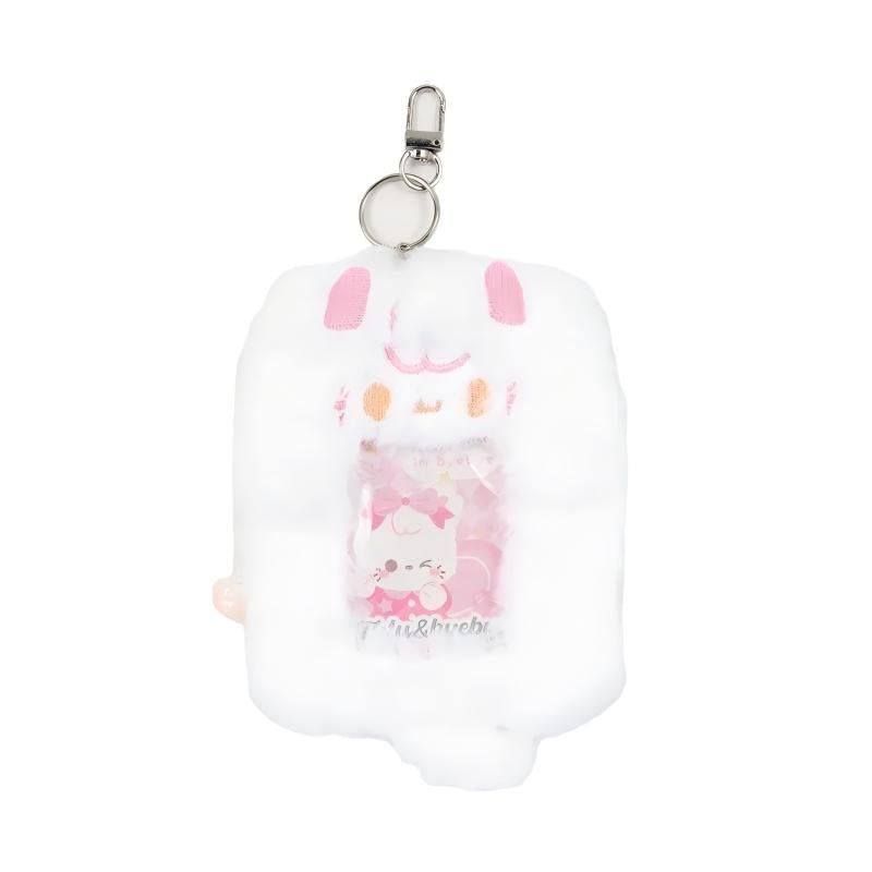 Rosy Posy Tutu & Byebye Soft Fluffy Card Holder Cat Byebye