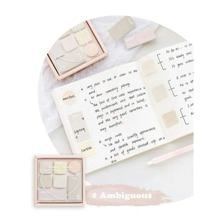 Rosy Posy Pastel Dreamy Sticky Notes Ambiguous