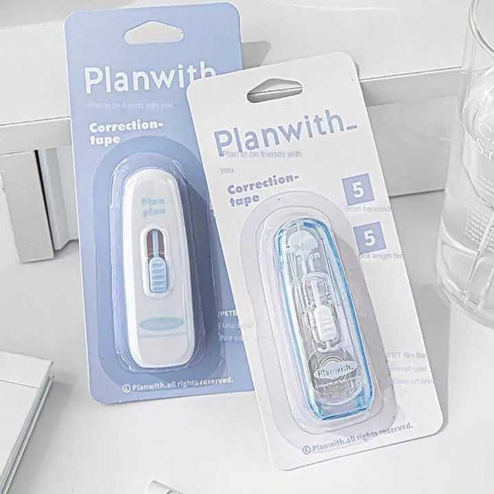 Planwith修改带错题错字修正带白色