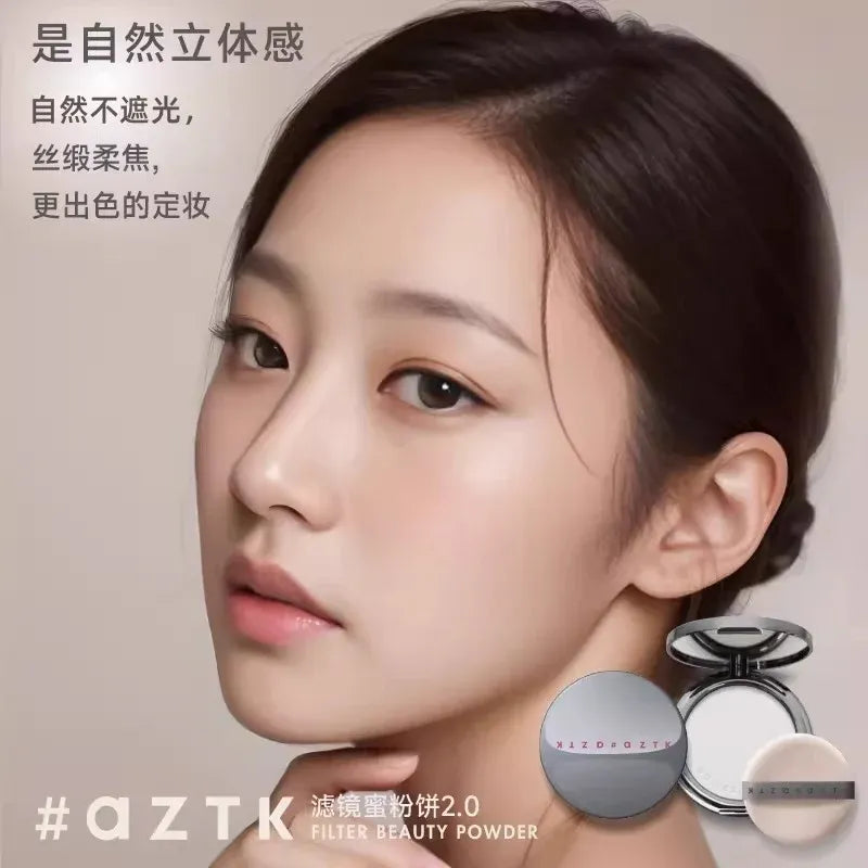 AZTK Fresh Skin Natural Filter Setting Powder #01 Moonlight White