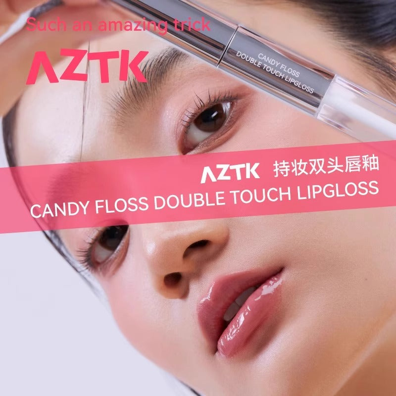 AZTK菁之持妆双头唇釉#05落苏茶