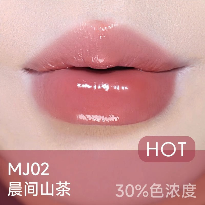 AZTK菁之雪吻唇冻水光唇蜜#MJ02晨间山茶
