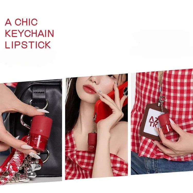 AZTK Dual-Color Water Pout Lip Jelly #CJ02 Red Coral