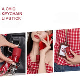 AZTK Dual-Color Water Pout Lip Jelly #CJ02 Red Coral