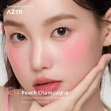 AZTK Jello Color Liquid Blush #JC14 Peach Champagne