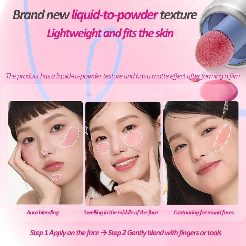 AZTK Jello Color Liquid Blush #JC14 Peach Champagne