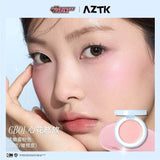 AZTK生巧丝柔腮红膏飞天小女警2.0#CB01心花怒放