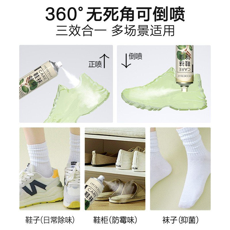 Lycocelle Anti-Bacterial Socks Shoes Deodorant Spray 220ml