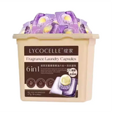 Lycocelle 6-in-1 Fragrance Laundry Capsules Iris & Agarwood 38pcs