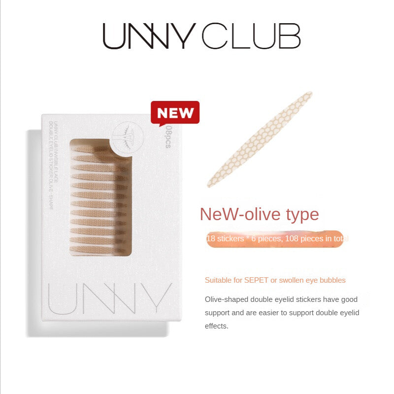 Unny悠宜仿真蕾丝双眼皮贴橄榄型