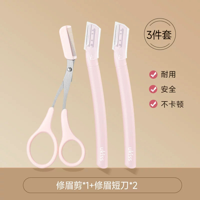 Ukiss Eyebrow Scissors Set 3pcs