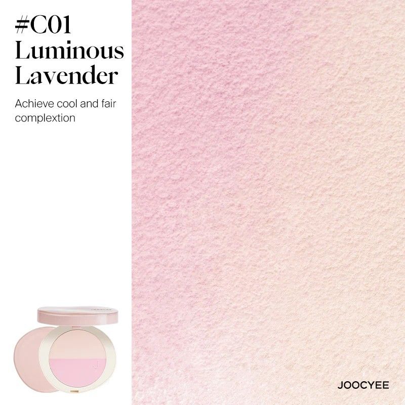 Joocyee Multiuse Compact Duo #C01 Translucent Lavenaer