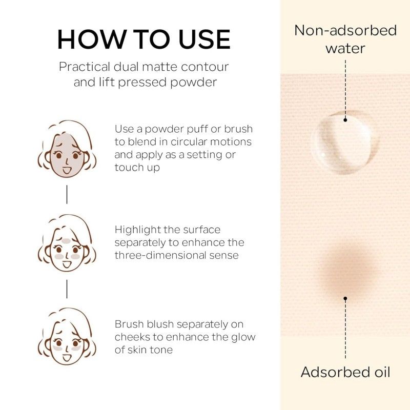 Joocyee Multiuse Compact Duo #C01 Translucent Lavenaer