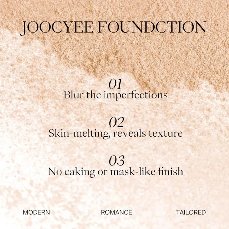 Joocyee Silky Soft Powder Foundation Mini #02 Light Beige 4g