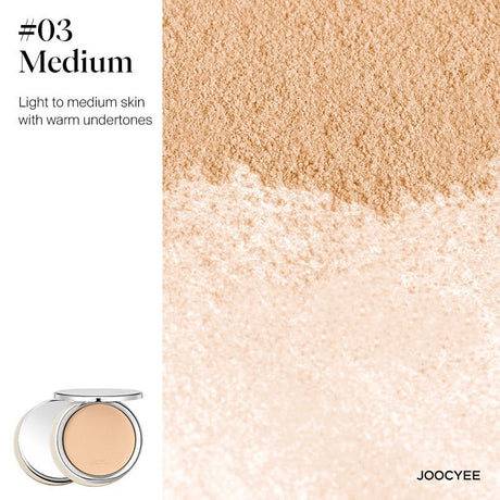 Joocyee Silky Soft Powder Foundation Mini #03 Medium 4g